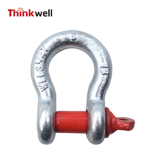 Grillete de arco con pasador de tornillo de grado Australia tipo S forjado Thinkwell 